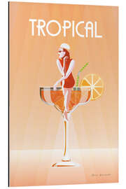 Magnettafel Tropical Drink