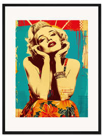 Gerahmter Kunstdruck Marilyn Forever