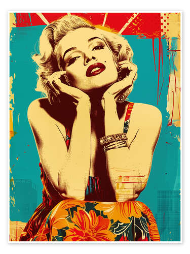 Póster Marilyn Forever