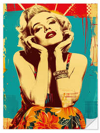 Wall sticker Marilyn Forever