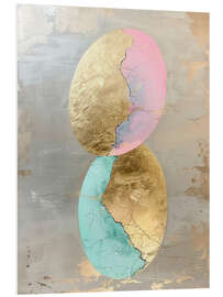 Quadro em PVC Golden Eggs