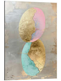 Magnettafel Goldene Eier