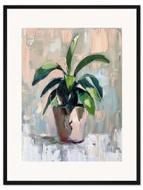 Gerahmter Kunstdruck Green Harmony