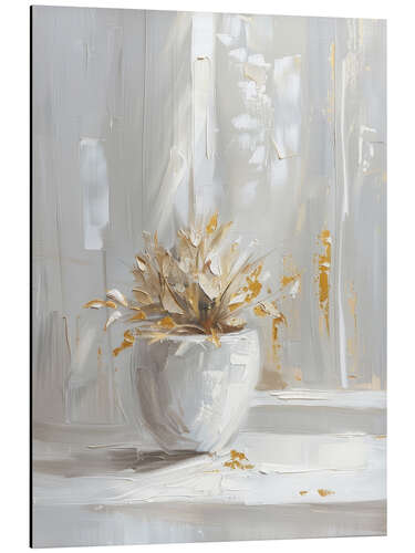 Tableau en aluminium Gilded Elegance