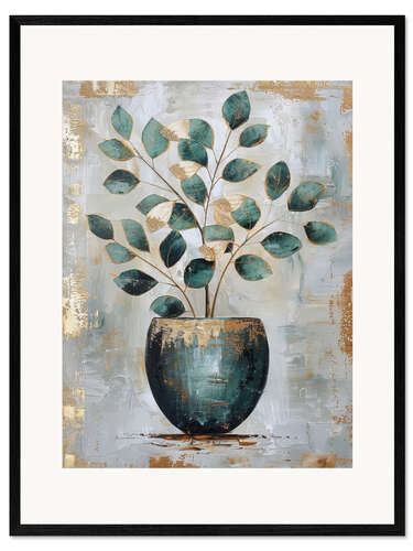 Stampa artistica con cornice Peaceful Petals