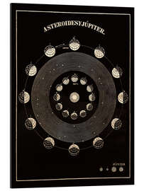 Gallery print Asteroids and Jupiter (Spanish), Asa Smith