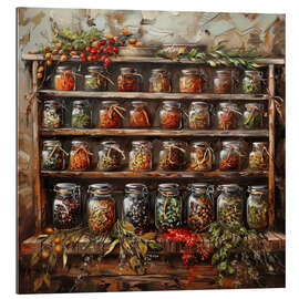 Gallery print Farm Fresh Delights: Rustic Jar Treasures