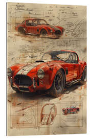 Galleriprint Design vintage classic car