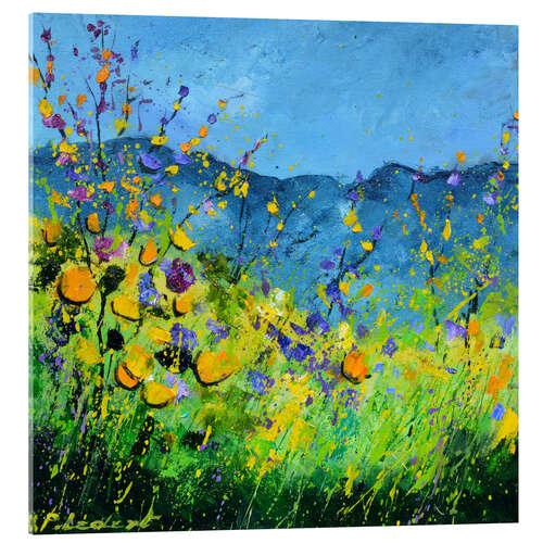 Acrylglasbild Summer flowers