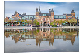 Cuadro de aluminio Rijksmuseum in Amsterdam, the Netherlands