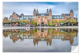 Vinilo para la pared Rijksmuseum in Amsterdam, the Netherlands