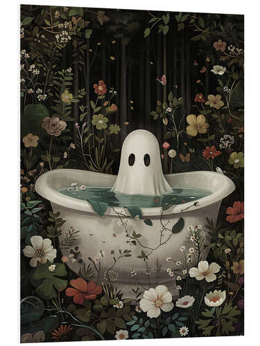 Cuadro de PVC Ghost takes a bath