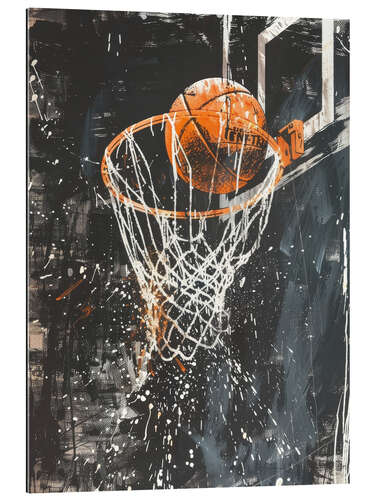 Tableau en plexi-alu Basketball Dreaming