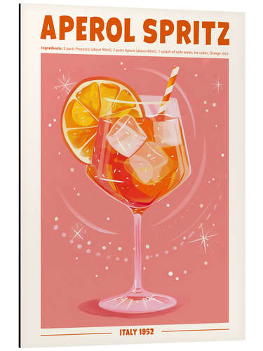 Aluminiumtavla Aperol Spritz, Italy 1952