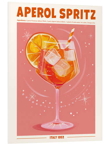 Tableau en PVC Aperol Spritz, Italy 1952