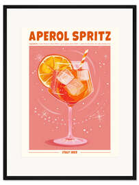 Gerahmter Kunstdruck Aperol Spritz, Italy 1952