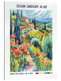 Gallery print Sicilian Landscape in Art, Val di Noto