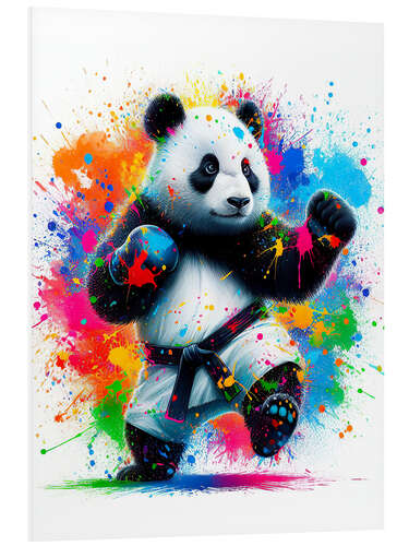 Obraz na PCV Karate Panda