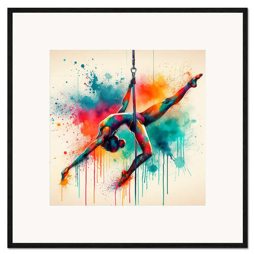 Innrammet kunsttrykk Fantastic acrobat