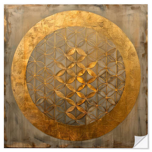 Wall sticker Symbol of Creation: Flower of Life