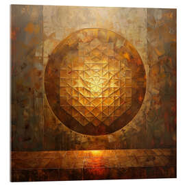 Acrylglas print Sacred Geometry - DejaReve