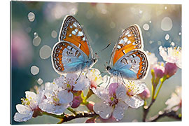 Gallery print Blue butterflies