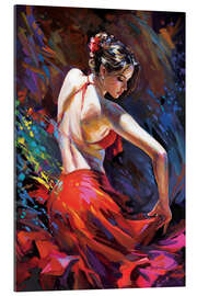 Galleriprint Passionate Flamenco Dancer