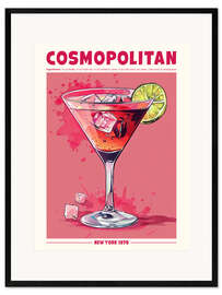 Ingelijste kunstdruk Cosmopolitan, New York 1970