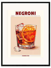 Gerahmter Kunstdruck Negroni, Florence 1919 I