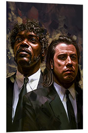 Stampa su PVC Pulp Fiction Vincent Vega and Jules Winnfield Poster