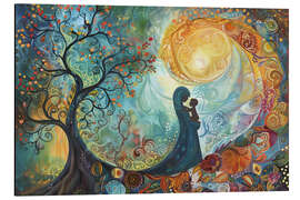 Magnettafel Wunderliche Nocturne in der Wiege der Natur