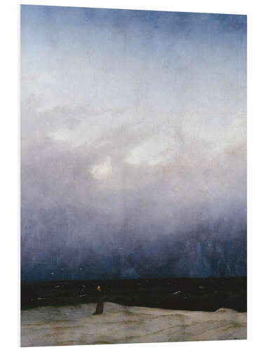 Tableau en PVC The Monk by the Sea