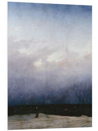 Tableau en PVC The Monk by the Sea - Caspar David Friedrich