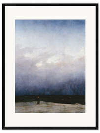 Framed art print The Monk by the Sea - Caspar David Friedrich