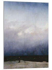 Cuadro de plexi-alu The Monk by the Sea - Caspar David Friedrich