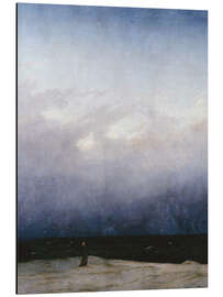 Magnettafel Der Mönch am Meer