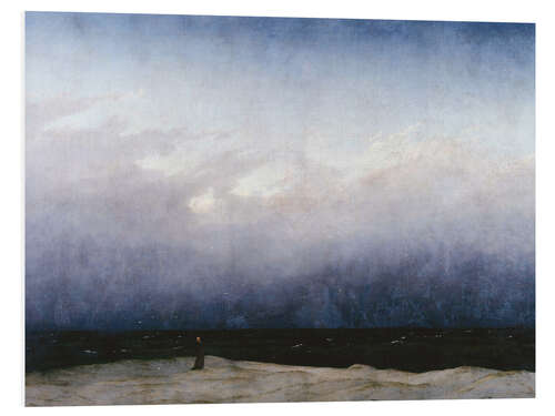 Tableau en PVC The Monk by the Sea