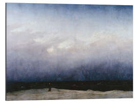 Magnettafel Der Mönch am Meer