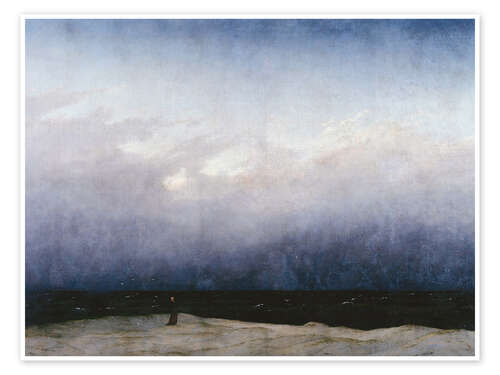 Plakat The Monk by the Sea