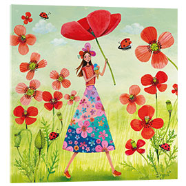 Acrylglas print Summertime poppies