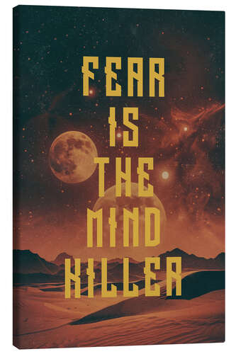 Tableau sur toile Dune - Fear is the mind killer