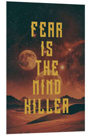 Obraz na PCV Dune - Fear is the mind killer