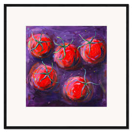 Gerahmter Kunstdruck Tomaten