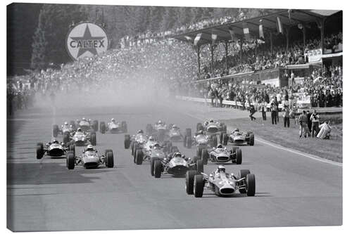 Tableau sur toile Formula 1 1967, Belgian GP