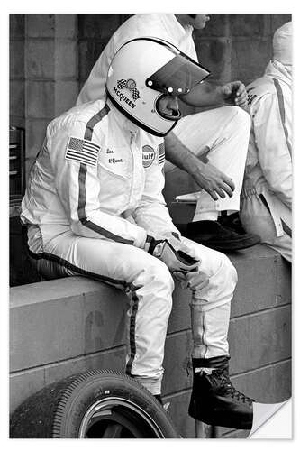 Naklejka na ścianę Steve McQueen (Porsche), Sebring, 1970