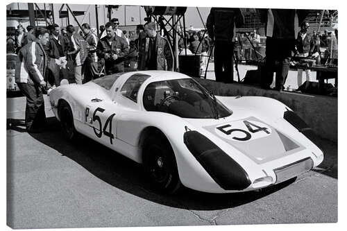 Lienzo Porsche Works Team, 1968