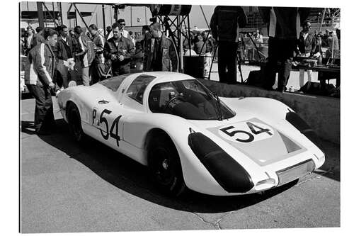 Galleritryck Porsche Works Team, 1968