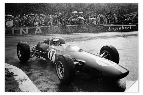 Sisustustarra Jim Clark, Lotus 33 Climax, F1 1965