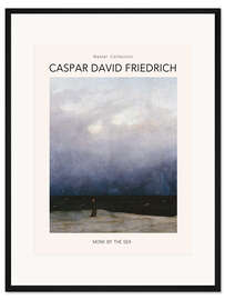 Gerahmter Kunstdruck Monk by the Sea, 1810