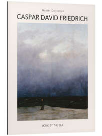 Magnettafel Monk by the Sea, 1810